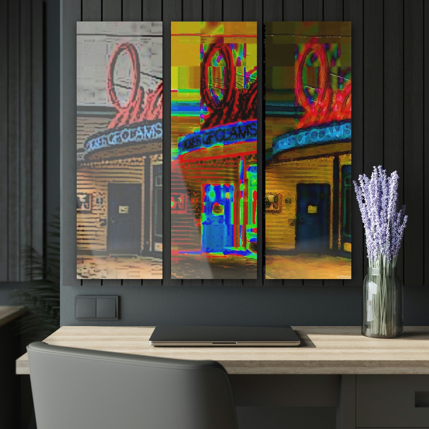 Acrylic Prints (Triptych) ...  In-A-Hurry & Stressed? ... Remember: Keep "Clam" ... Clam_Happy ...  'Ivars: Seattle Waterfront' ... Personal Archives ... Original Works ...