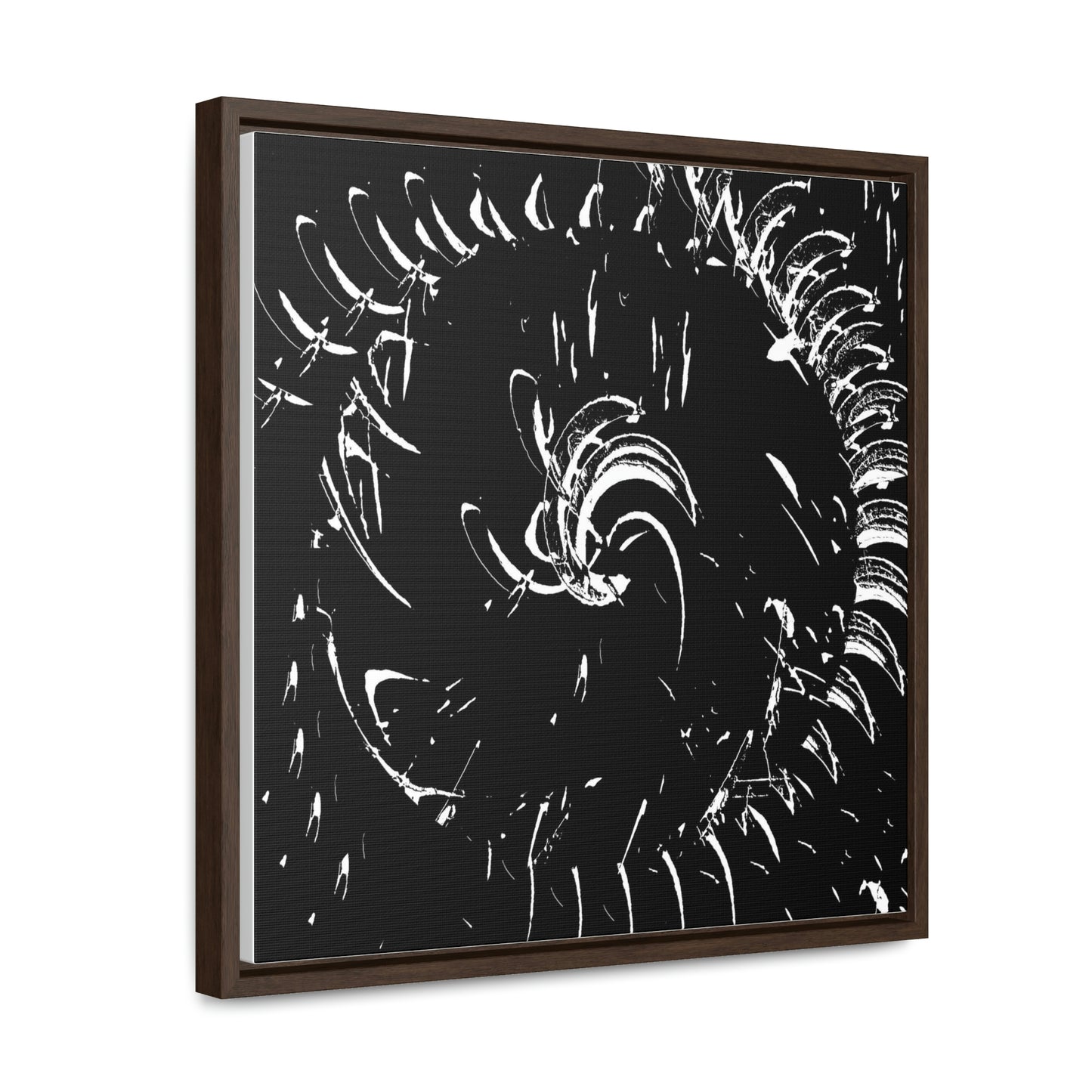 Gallery Canvas Wraps, Square Frame ... "Waning Moon" ... Central Idaho ... October 2022 ... Rendering Time: 22 Hours ... Original Works ...