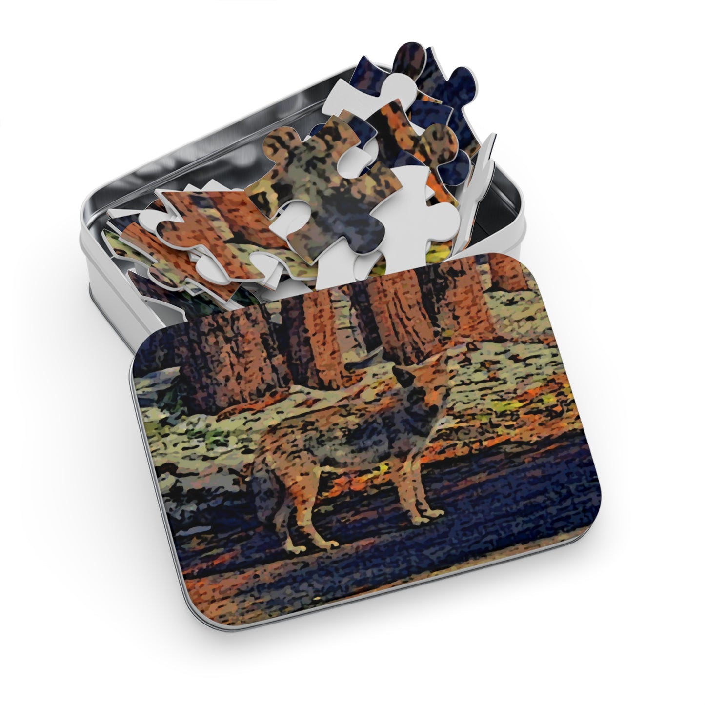 Jigsaw Puzzle (30, 110, 252, 500,1000-Piece) ... Coyote ... "Yosemite Valley: Circa May23 ... KPH Base Photo" ... Original Works ...