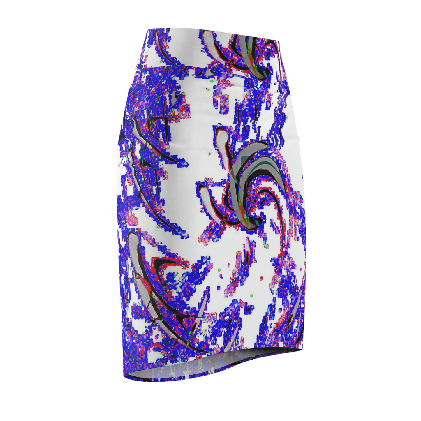Women's Pencil Skirt ... "Waning Moon" ... Central Idaho ... October 2022 ... Rendering Time: 22 Hours ... Original Works ...