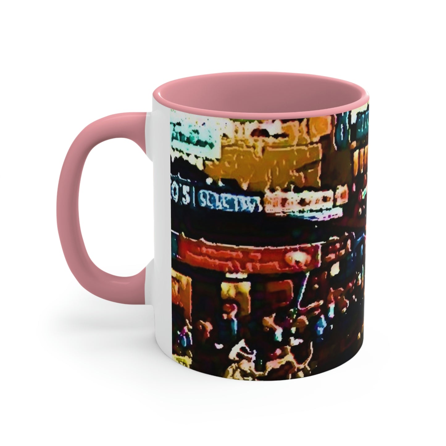 Accent Coffee Mug, 11oz ...  "No.9 Fishermen's Grotto - Fishermen's Wharf, SF, California" ... Family Archives: 1970's ... Original Works ...