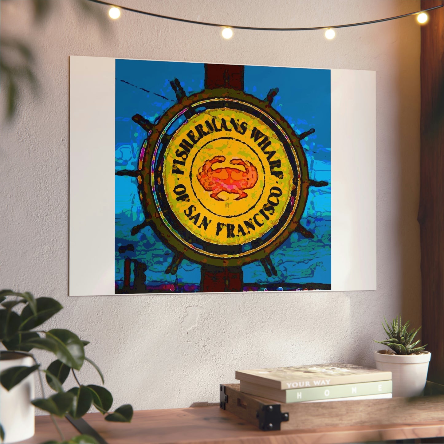 Aluminum Composite Panels ... "Fisherman's Wharf" ... SF, California ... 'Fun-For-All' ... Family Archives (Father) ... Original Works ...
