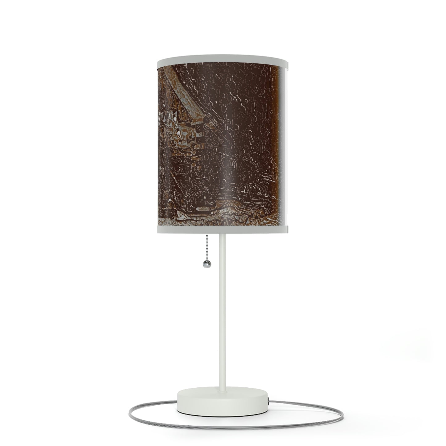Lamp on a Stand, US|CA plug ... "A Bit Of Illumination For Your Cabin, Trailer, Boat-Yacht, RV, Home, Or Tiny-Home".