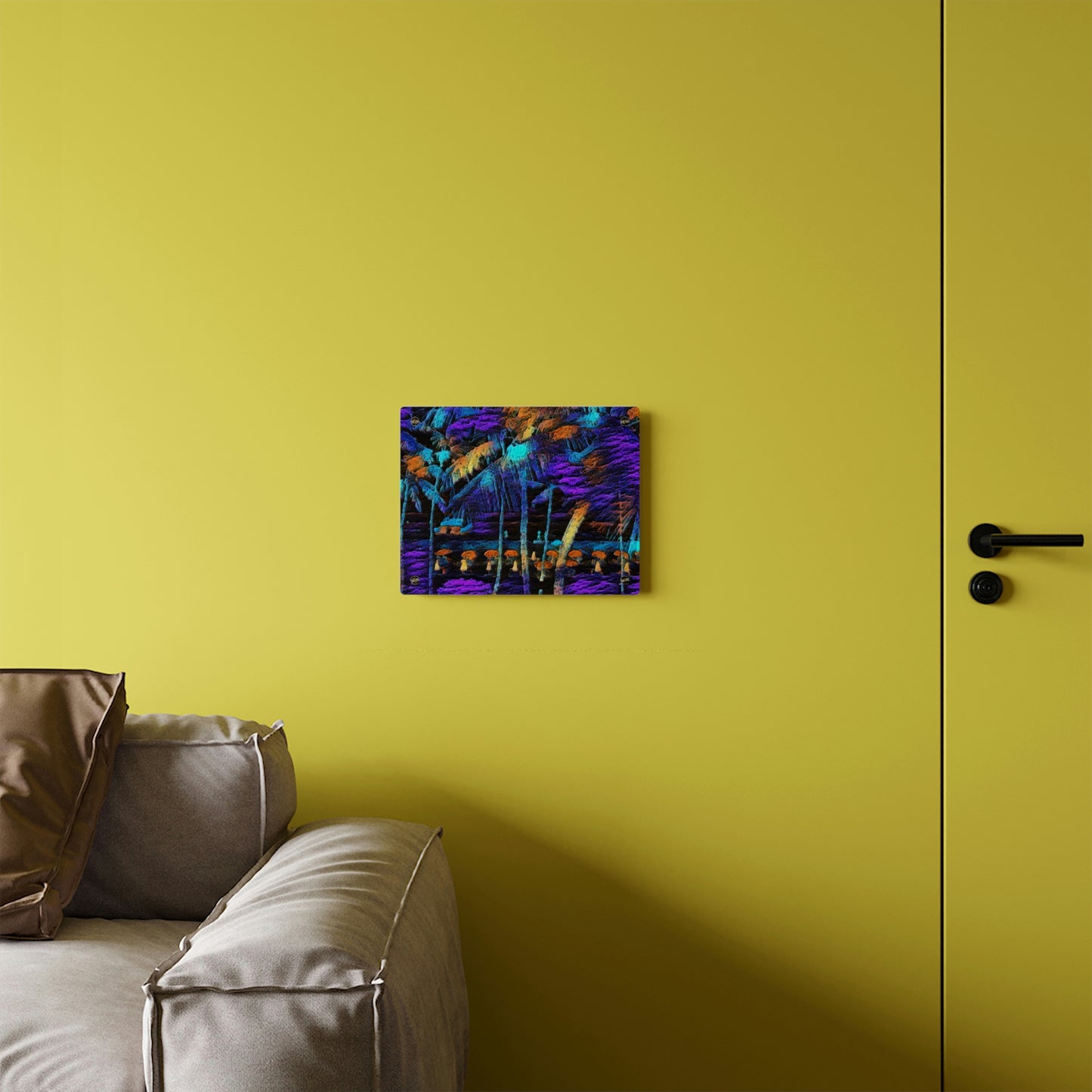Acrylic Wall Art Panels ... "The Royal Hawai'ian: Waikiki Beach_Beach" ... Honolulu, HI ... Ocotber 2014 (Halloween) ... Original Works ...