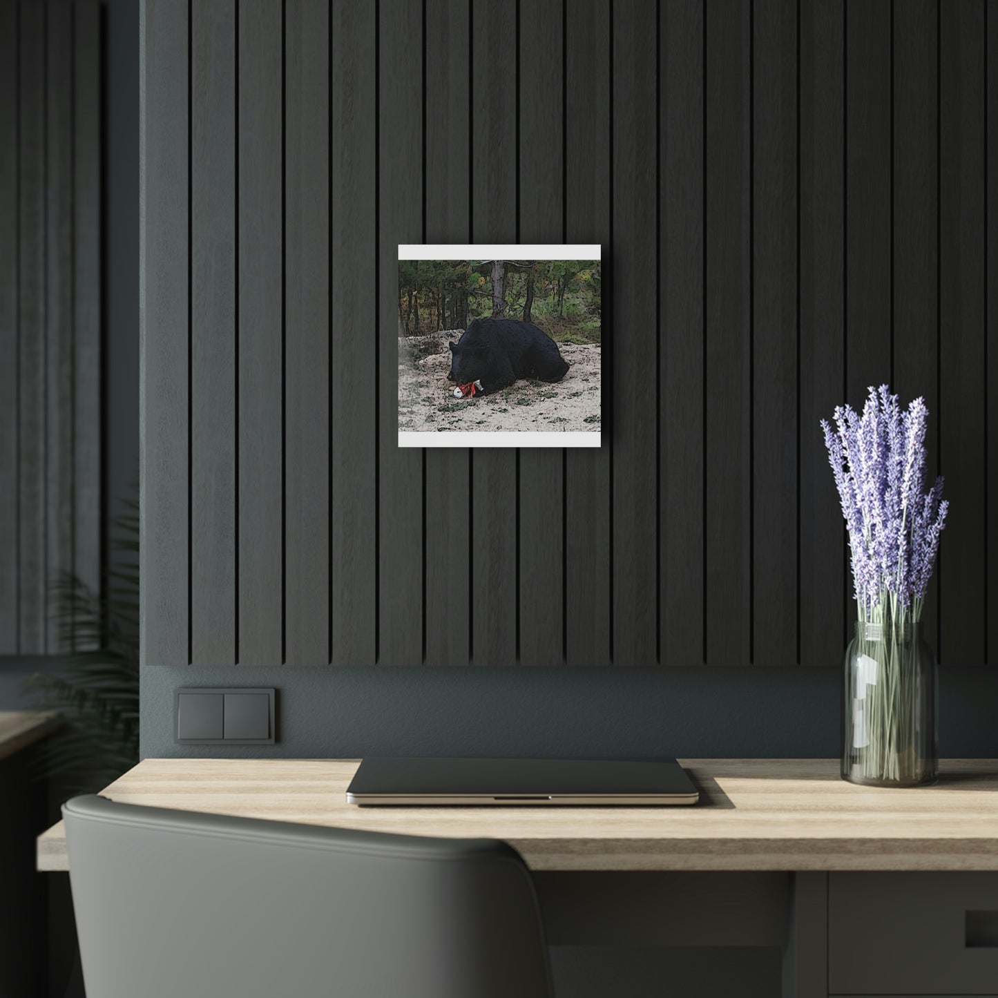 Acrylic Prints (French Cleat Hanging) ... RCY: "Rhett Creek Yogi ... '500 Lbs Of Autumn Season Hunger' ..."  ... September 2022 ... Central Idaho ... Original Works ...