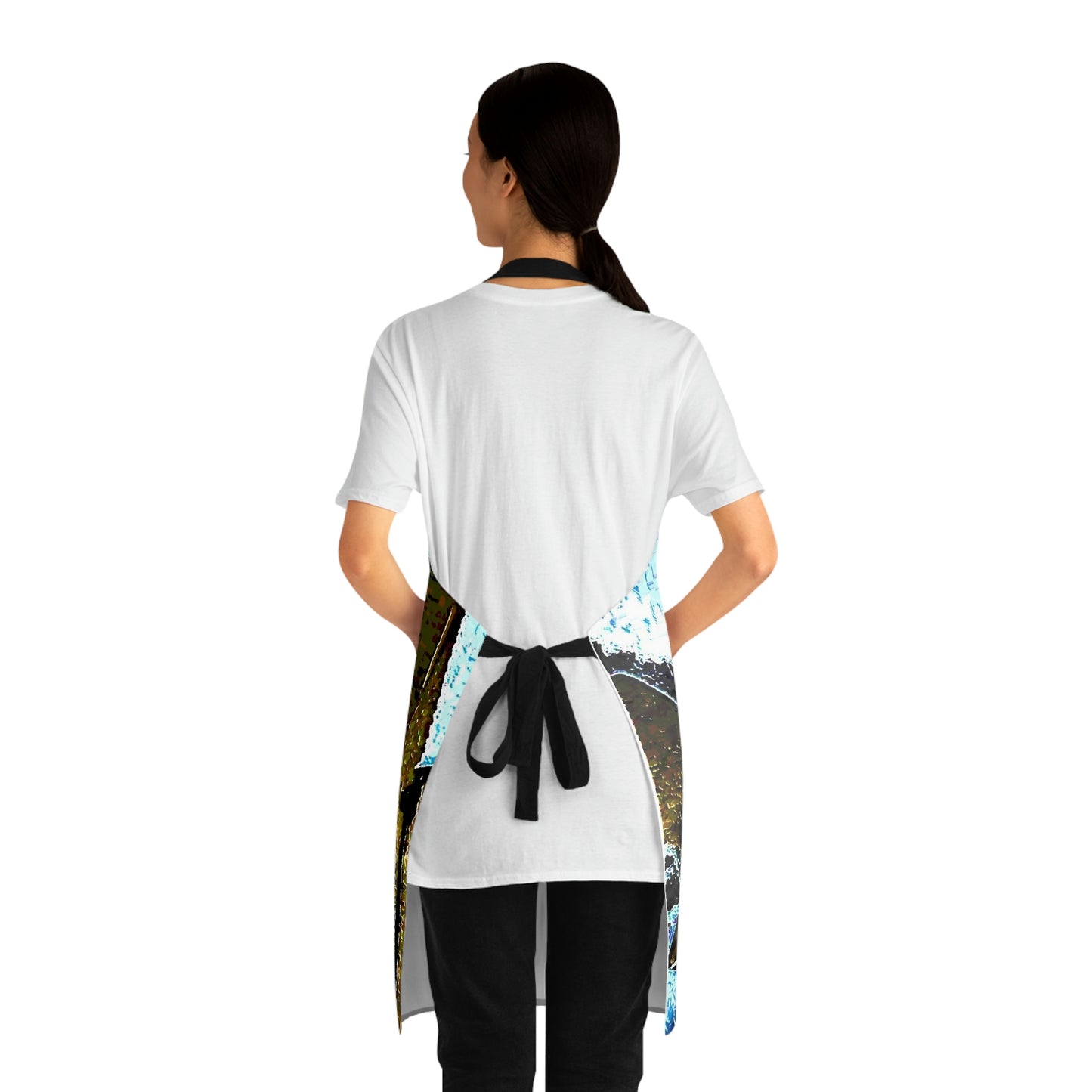 Apron (AOP) ... Walikng The Streets & Alleys ... 'Strolling The Canals ... '  ... Original Works  ...