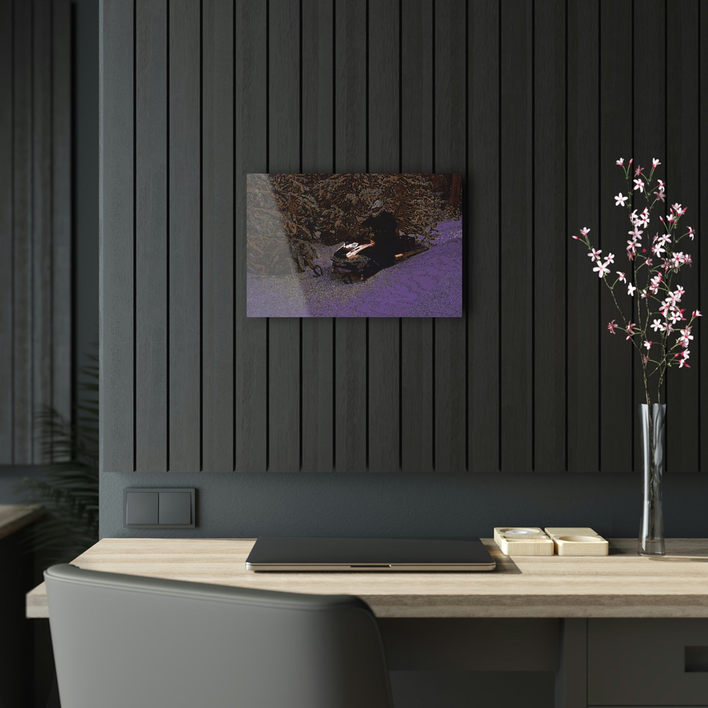 Acrylic Prints ... Yep ... "Another Day ... Riding Through The Wilderness ... " ... February 2023 ... Original Works ...