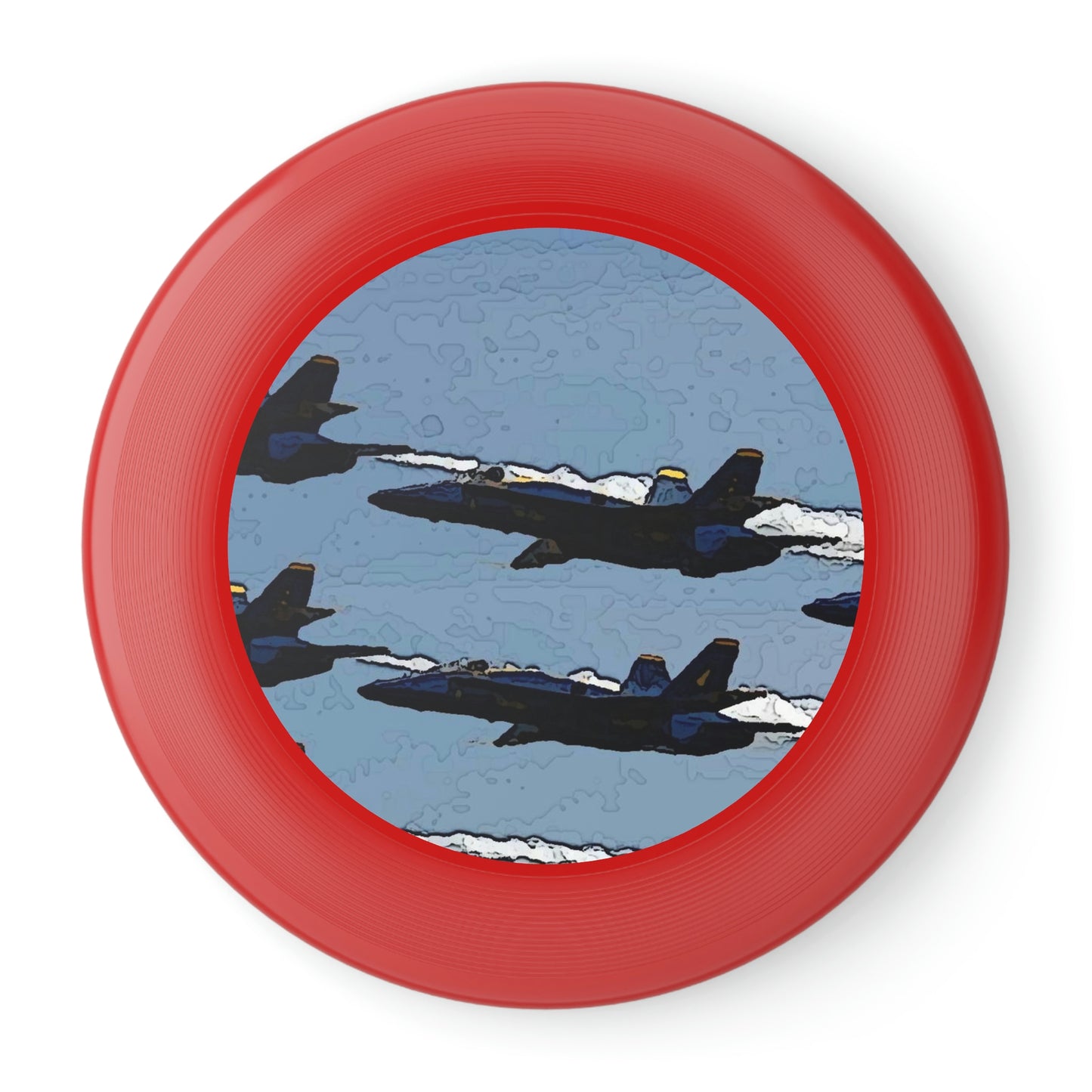 Wham-O Frisbee ... Seattle Seafair ..."Blue Angels Run Over Lake Washington" ... Circa Mid 1980's ... Dr FJ Holt ... Original Works ...