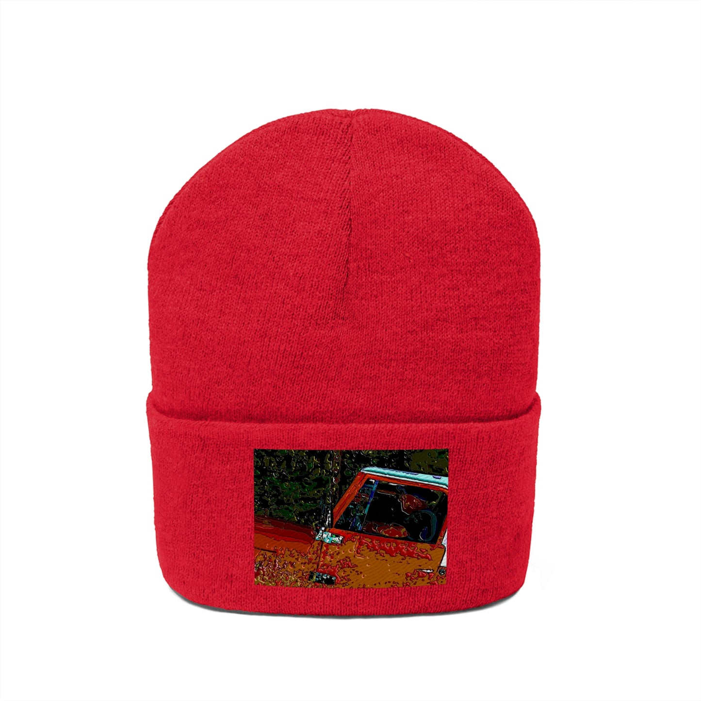Knit Beanie ... How-To-Drive-Idaho's-Mountain_Roads ... "Like A Professional" ... "Truckin' Like The Doo-Dah-Man" ...