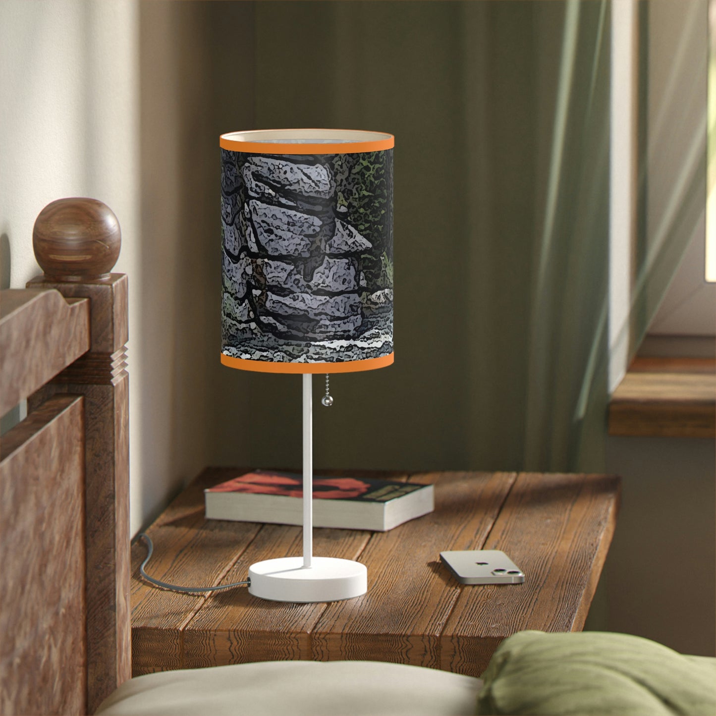 Lamp on a Stand, US|CA plug ... "I Am Innocent" ... Tricky-Dick Immortalized ... Nixon Rock: Along The River ... Central Idaho, Summer 2020 ... Original Works ...
