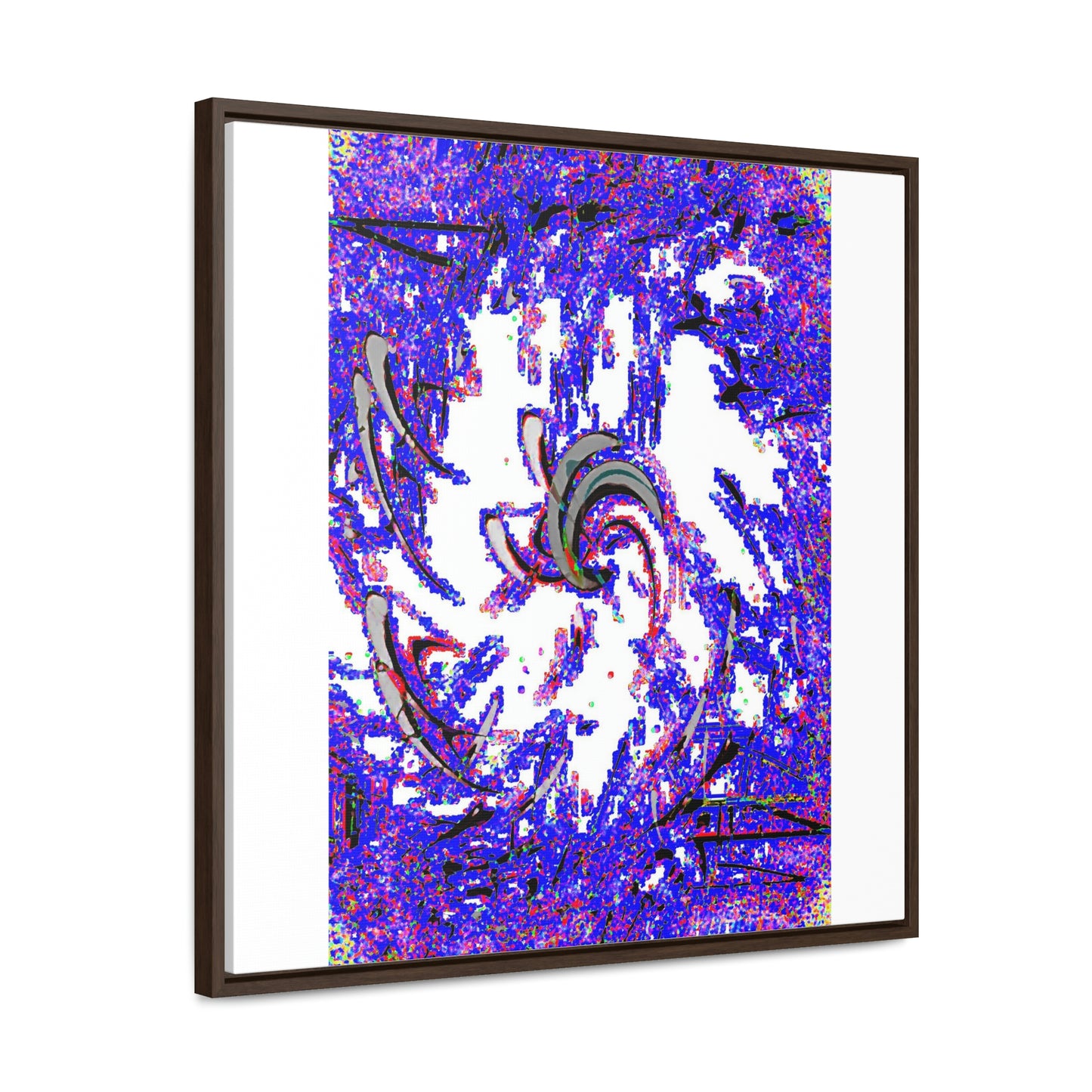 Gallery Canvas Wraps, Square Frame ... "Waning Moon" ... Central Idaho ... October 2022 ... Rendering Time: 22 Hours ... Original Works ...