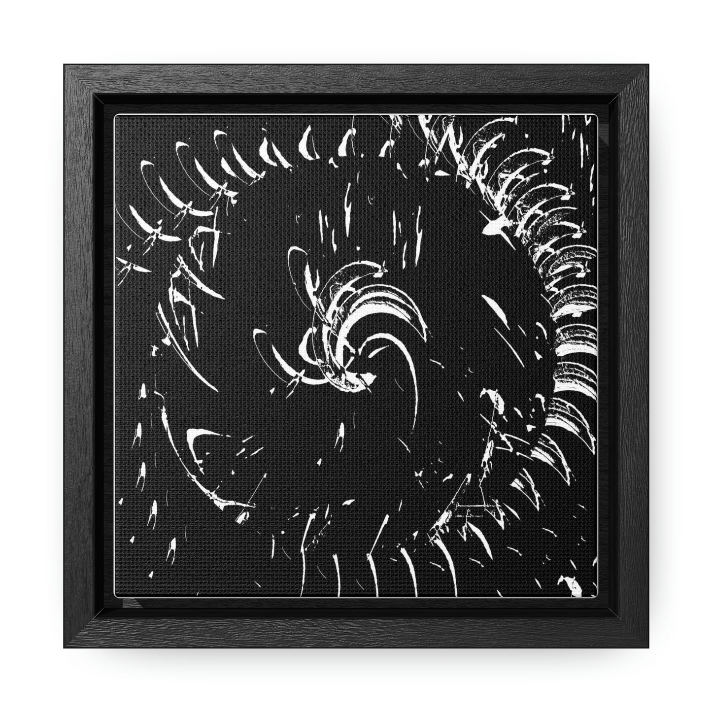 Gallery Canvas Wraps, Square Frame ... "Waning Moon" ... Central Idaho ... October 2022 ... Rendering Time: 22 Hours ... Original Works ...