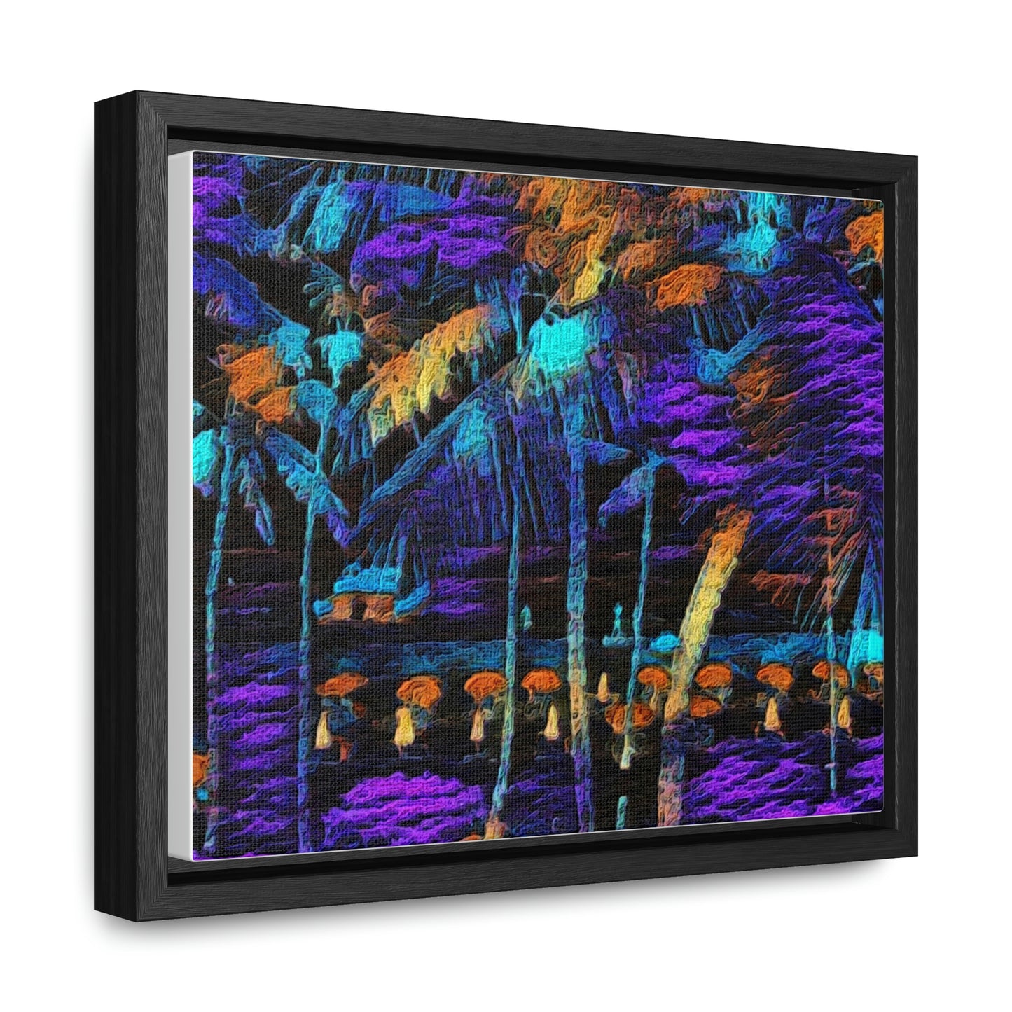 Gallery Canvas Wraps, Horizontal Frame ... "The Royal Hawai'ian: Waikiki Beach_Beach" ... Honolulu, HI ... Ocotber 2014 (Halloween) ... Original Works ...