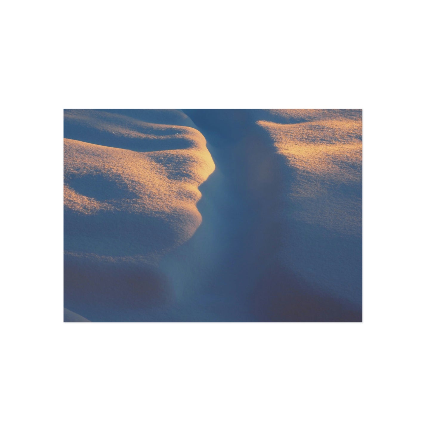 Aluminum Composite Panels ... "Foot-Trail & Snowscape" ... A Brutal Winter ... '29Jan23' ... Central Idaho ... Base Photo For Art Products Line ...