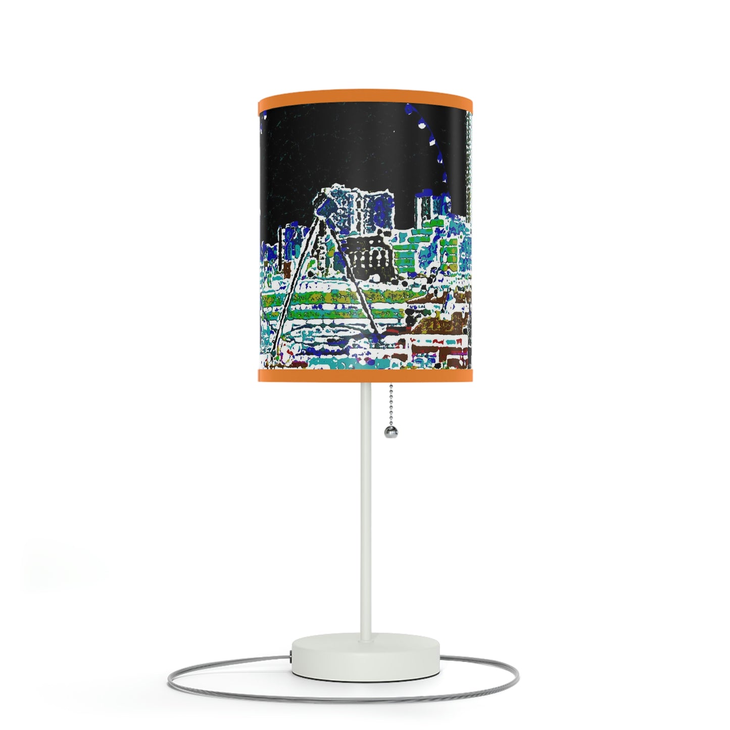 Lamp on a Stand, US|CA plug ... That Classic Wheel ... 'Seattle's Wheel' ... & Old Classic Waterside Vendors ...  'Family Archives' ... Original Works ...
