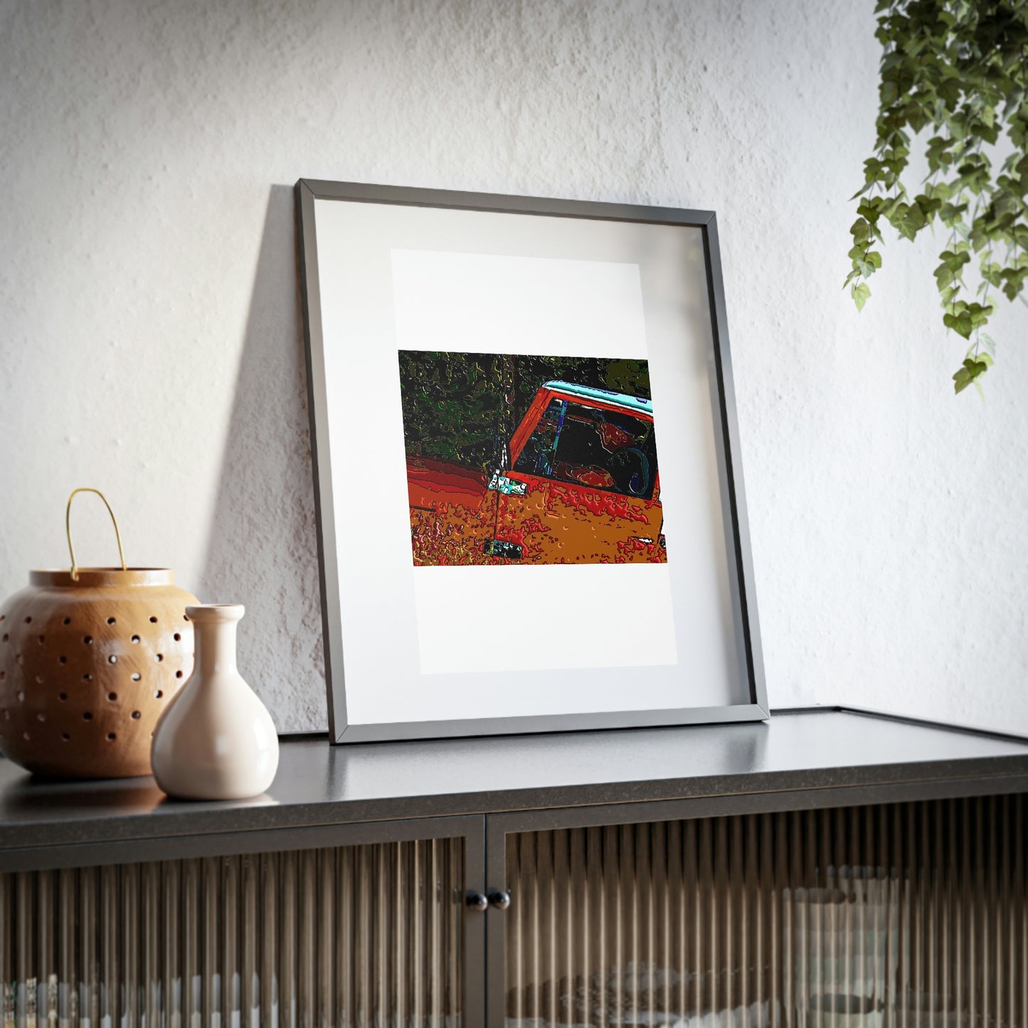 Framed Posters, Matte ... How-To-Drive-Idaho's-Mountain_Roads ... "Like A Professional" ... "Truckin' Like The Doo-Dah-Man" ...