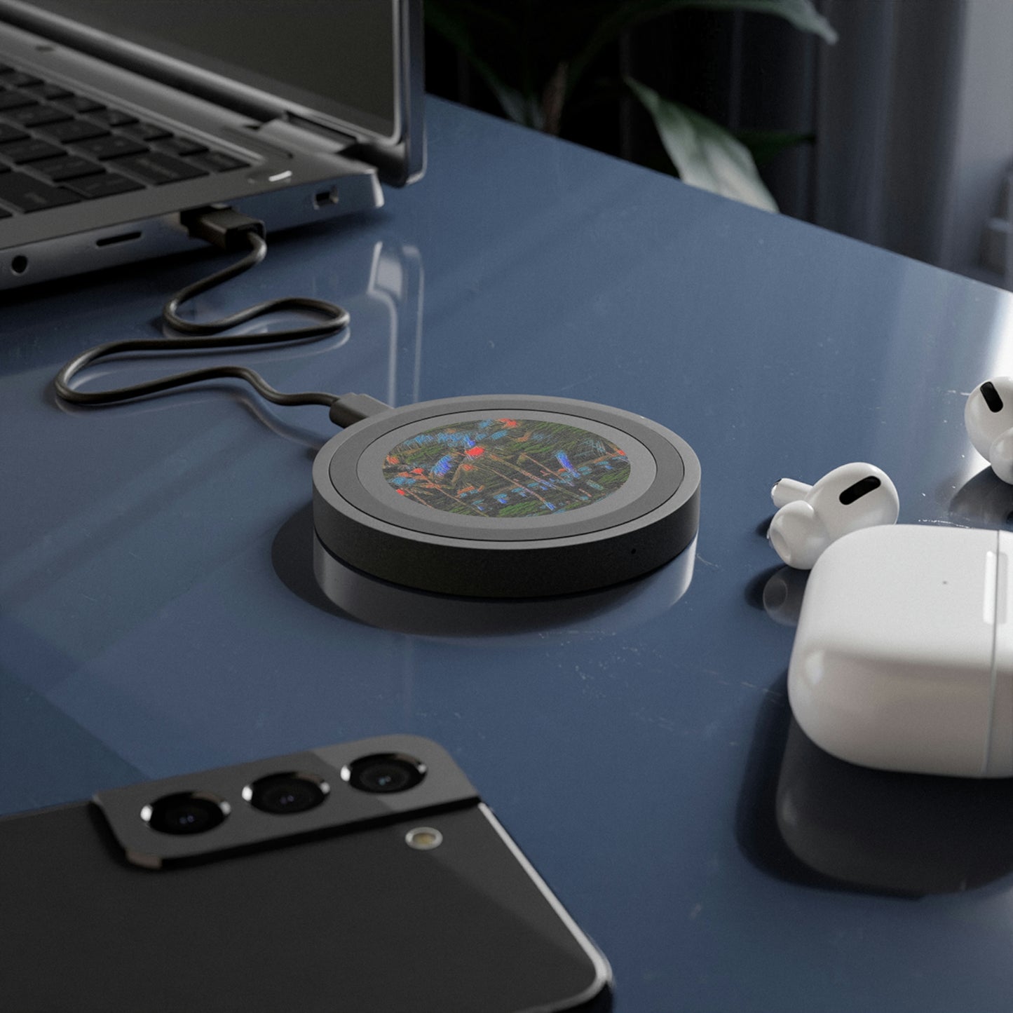 Quake Wireless Charging Pad ... "The Royal Hawai'ian: Waikiki Beach_Beach" ... Honolulu, HI ... October 2014 (Halloween) ... Original Works ...