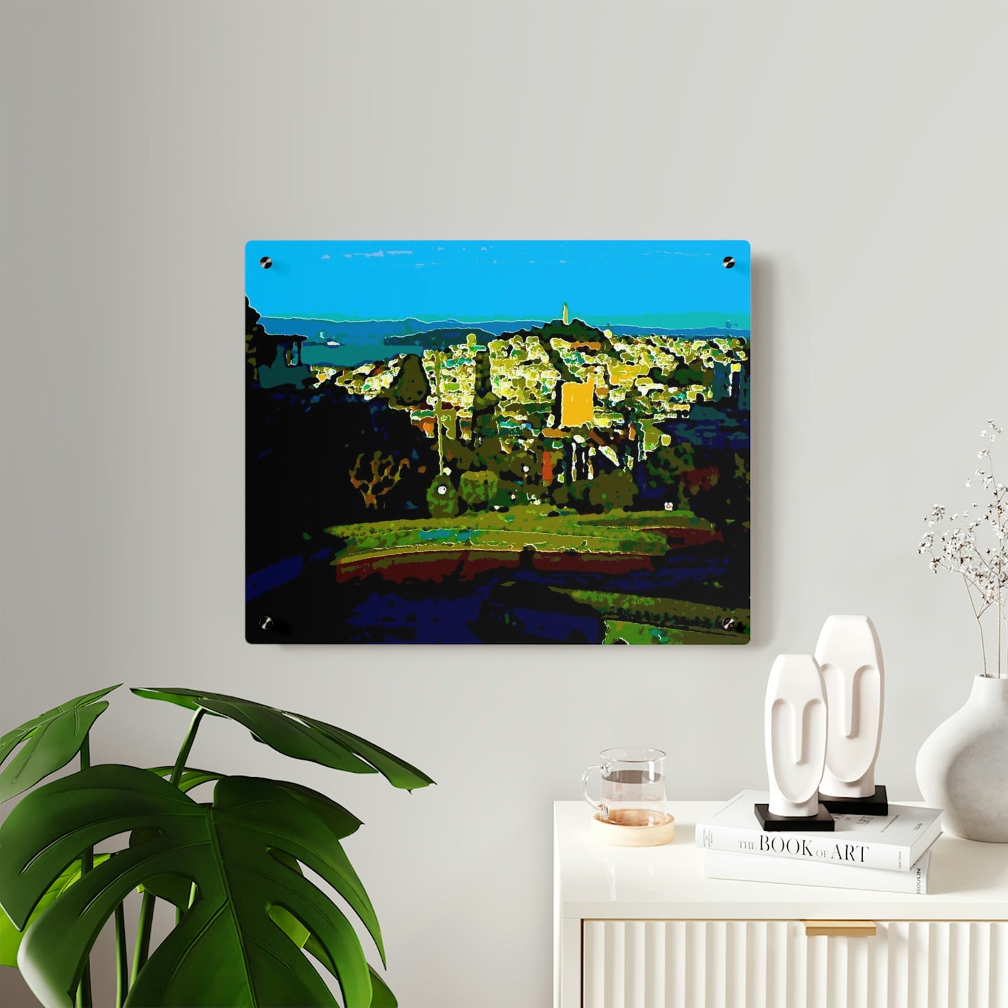 Acrylic Wall Art Panels ... "Lombard Street San Francisco, CA, USA" ... Family Archives 1970's ... Original Works ...