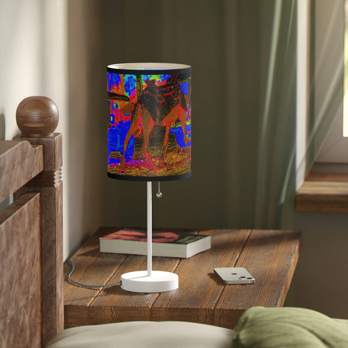 Lamp on a Stand, US|CA plug ... "Truckin'-Up-To-Buffalo ... 'Oops - Wrong Country' ... Truckin'-Up-To-New Delll -'E' ... " ... (Delhi, India) ... 5July2007. Original Works ...