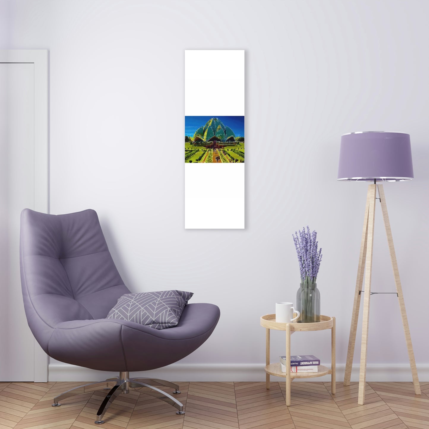 Acrylic Prints ... 'Bahai'i House-Of-Worship' ... "Lotus Temple: Delhi, India, 2008" ... Original Works ...