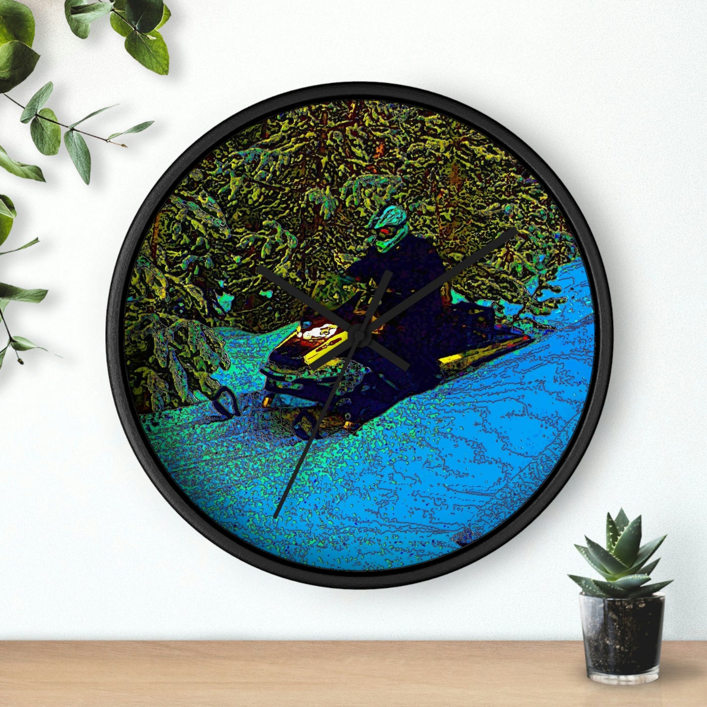 Wall clock ... Yep ... "Another Day ... Riding Through The Wilderness ... " ... February 2023 ... Original Works ...