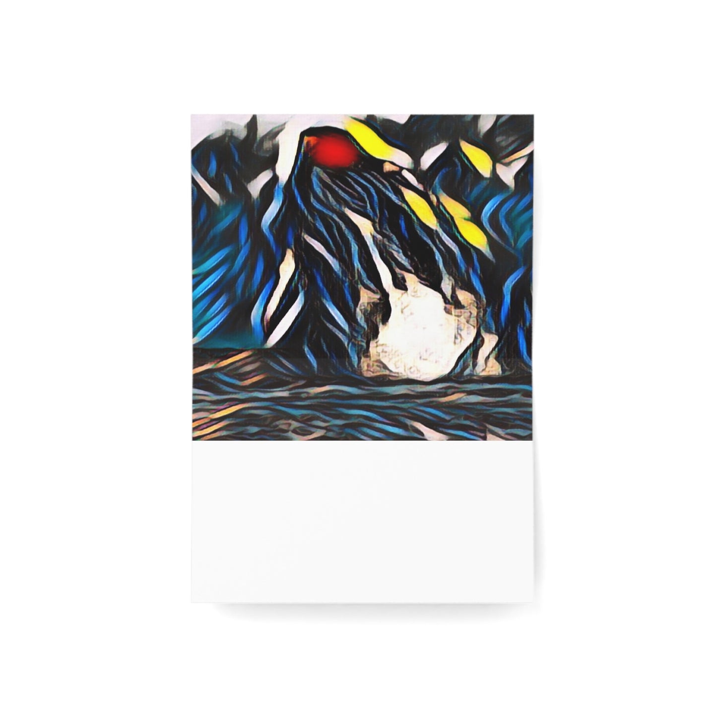 Greeting Cards (1, 10, 30, and 50pcs) ... "Ken's Favourite Humpback Breach" ... Circa: 21st Century ... Maui, HI ... Original Works ...