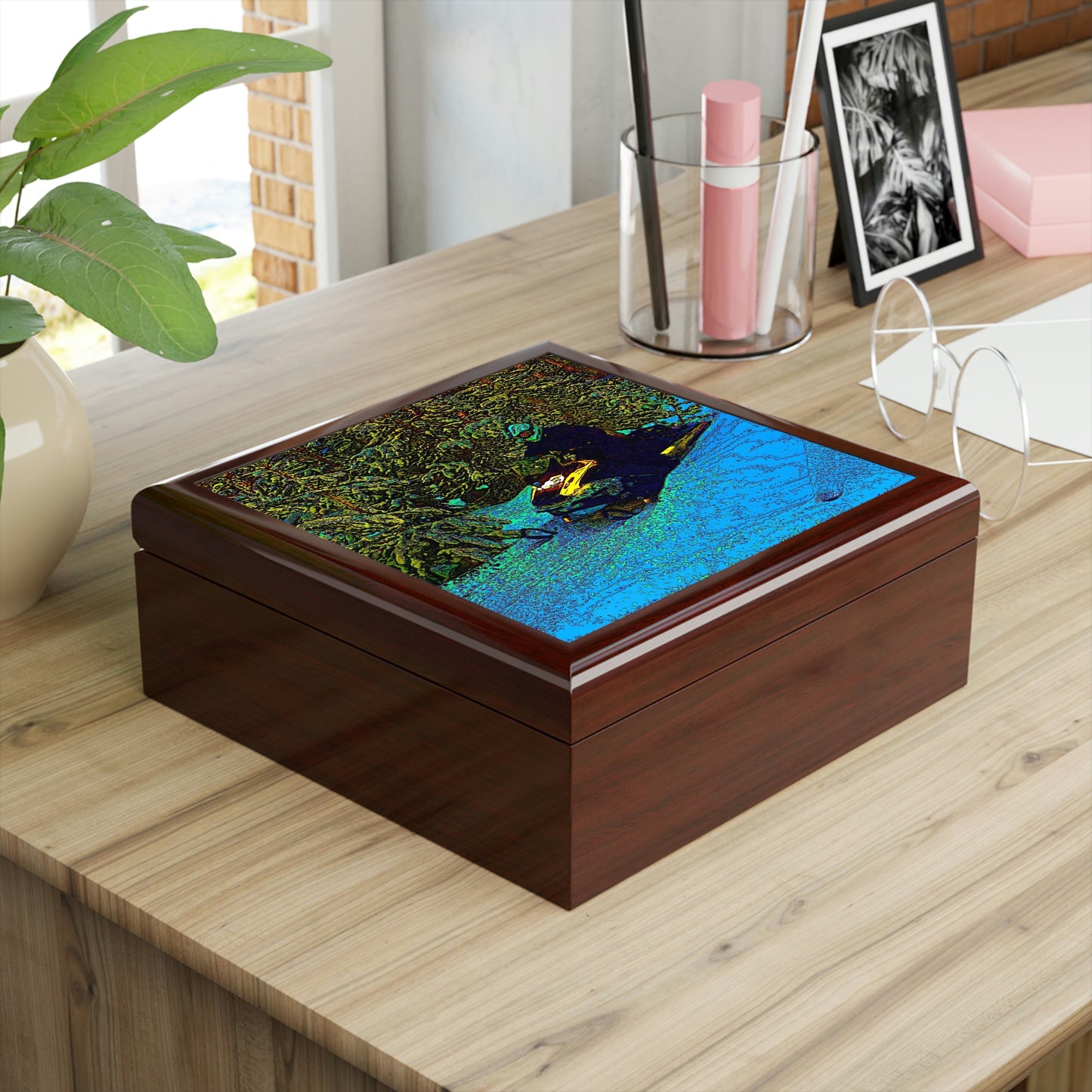 Jewelry Box ... Yep ... "Another Day ... Riding Through The Wilderness ... " ... February 2023 ... Original Works ...