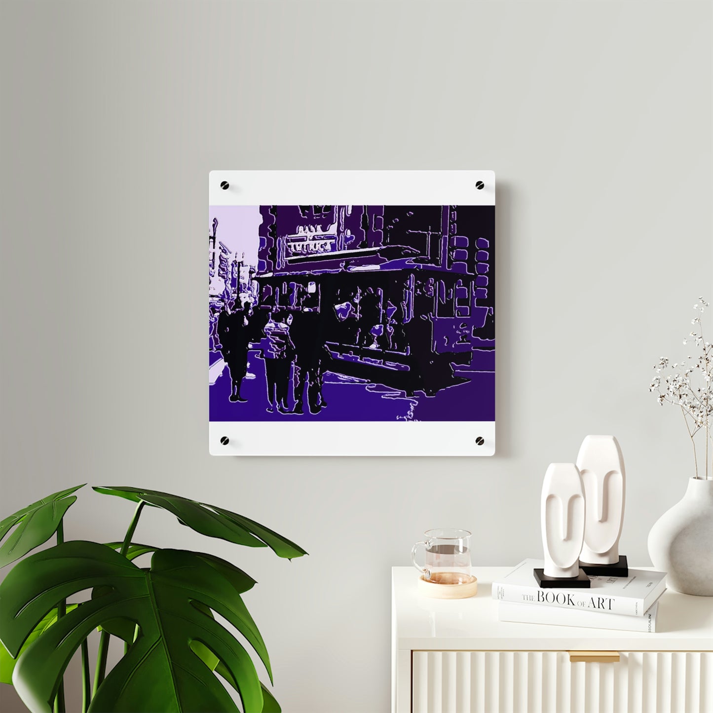 Acrylic Wall Art Panels ... San Francisco ... 'Rice-A-Roni-A-San Francisco Treat' ... "A Cable Car Classic" ... Family Archives: 1973 ... Original Works ...