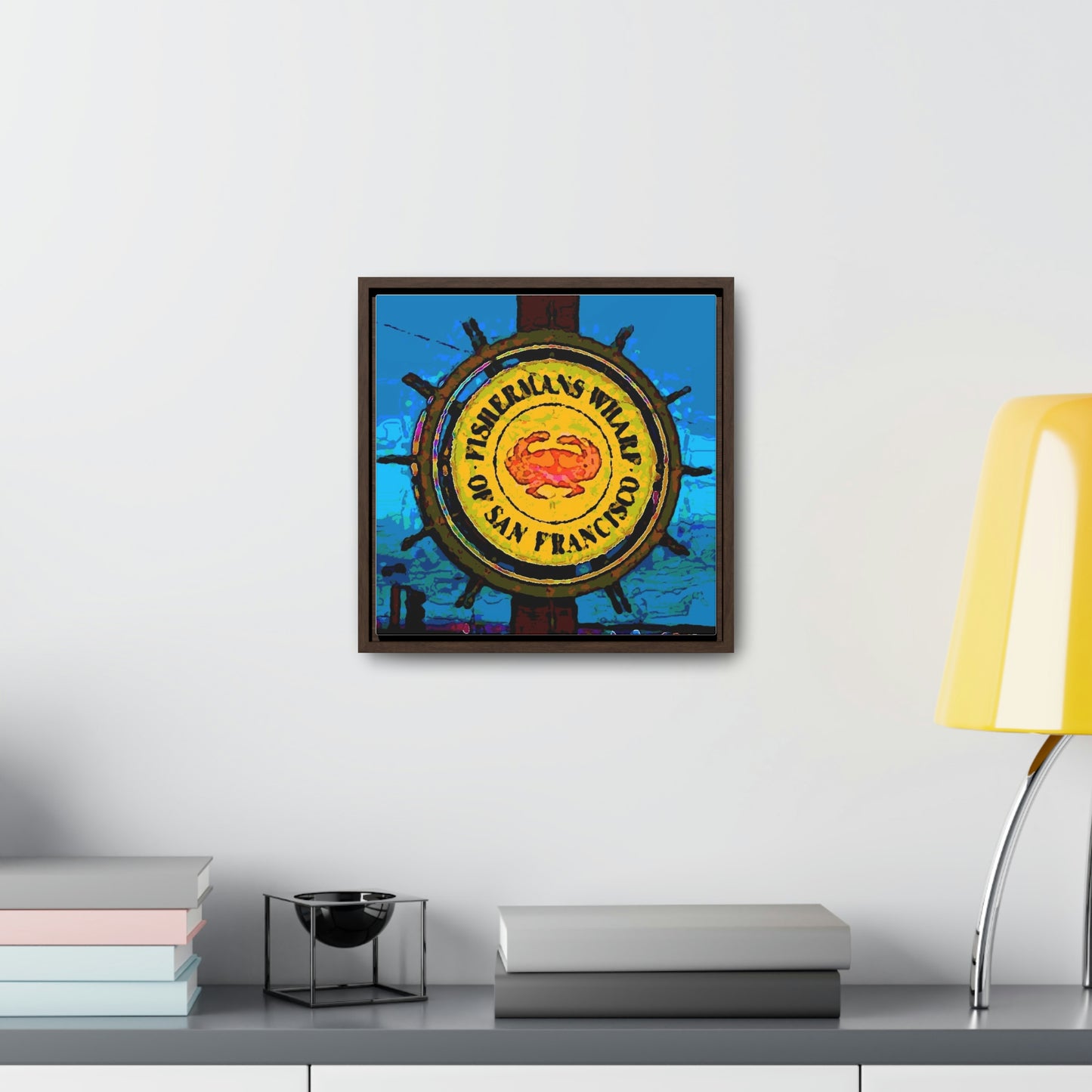 Gallery Canvas Wraps, Square Frame ...  "No.9 Fishermen's Grotto - Fishermen's Wharf, SF, California" ... Family Archives: 1970's ... Original Works ...