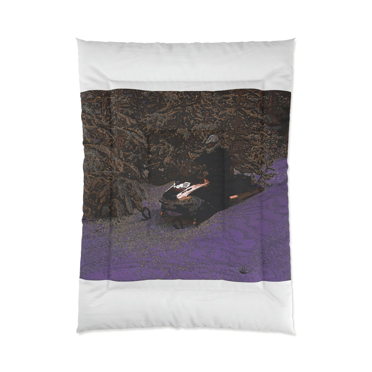 Comforter ... Yep ... "Another Day ... Riding Through The Wilderness ... " ... February 2023 ... Original Works ...
