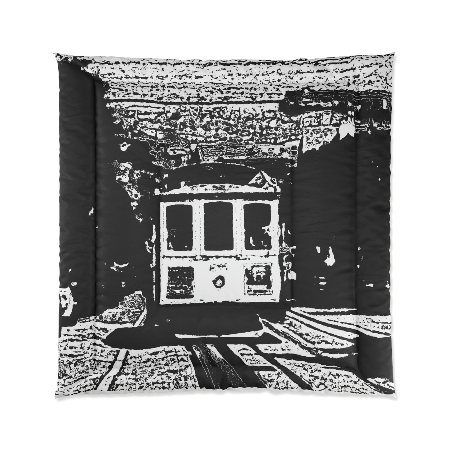 Comforter ... San Francisco ... 'A Rice-A-Roni-A-San Francisco Treat' ... "A Cable Car Classic" ... Family Archives: 1973 ... Original Works ...
