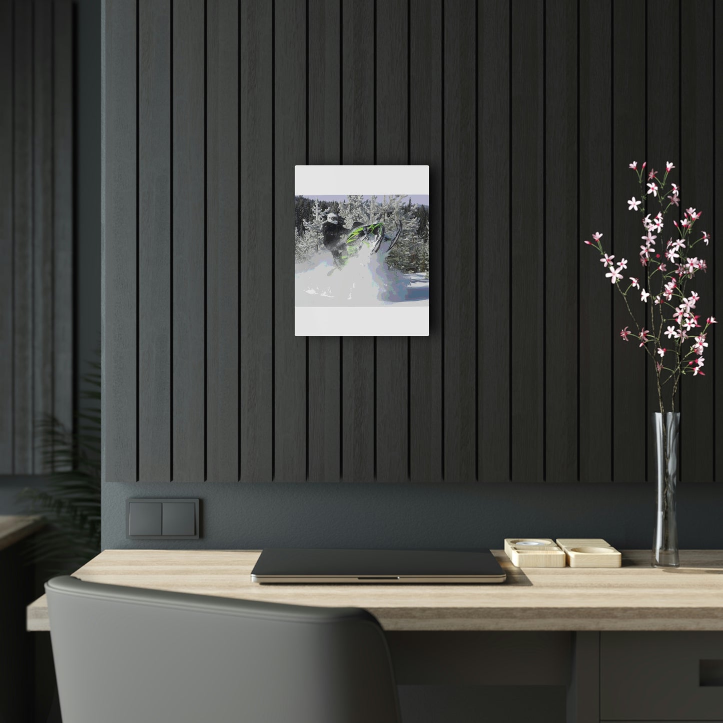 Acrylic Prints ... "No Time 'Like-Air-Time' ..." ... A True Master At His Craft ... December 2022, Rhett Creek, Idaho ... Original Works ...