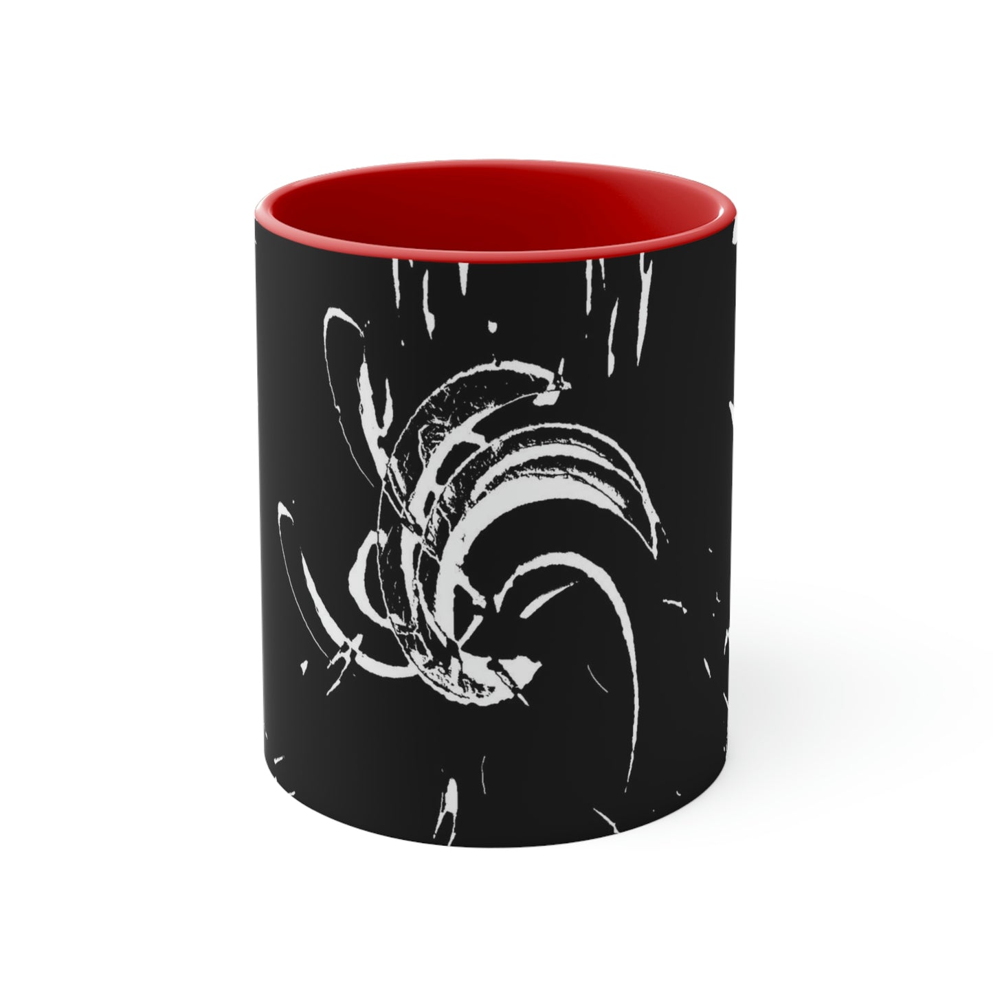 Accent Coffee Mug, 11oz ... "Waning Moon" ... Central Idaho ... October 2022 ... Rendering Time: 22 Hours ... Original Works ...