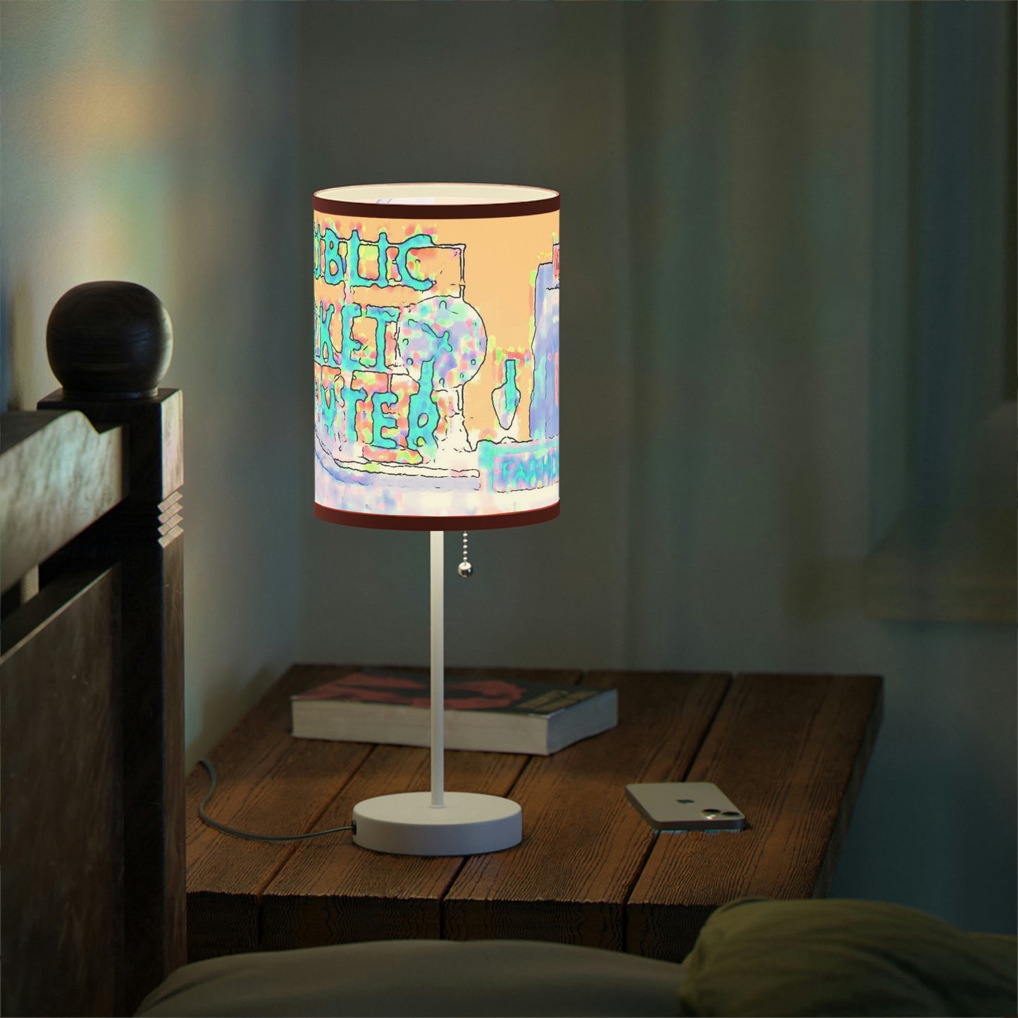 Lamp on a Stand, US|CA plug ... A Little Bit Of Seattle's Public Market "To Light Things Up" ... Seattle, 2013.