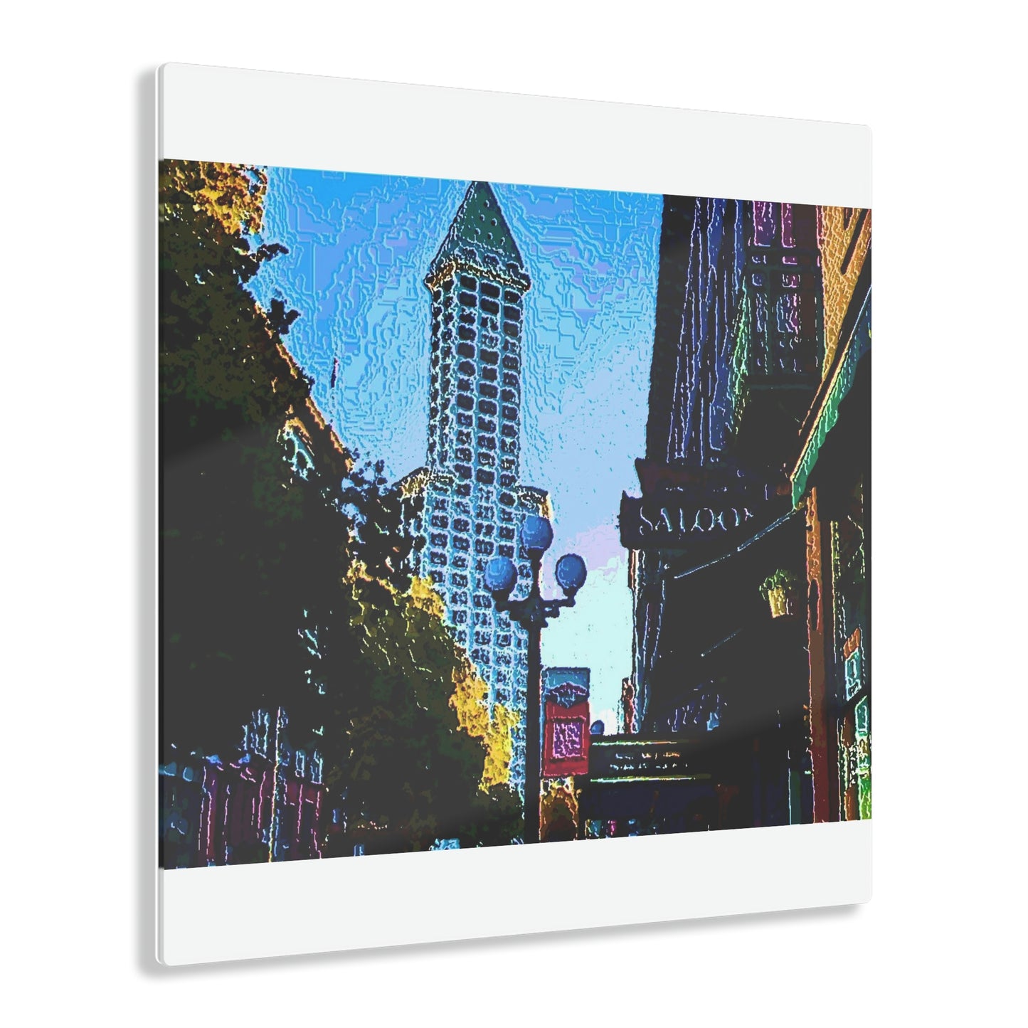 Acrylic Prints ... Pioneer Square & Smith Tower ... 'That World Famous View' ... Colleague Supplied Photo ... Original Works ...