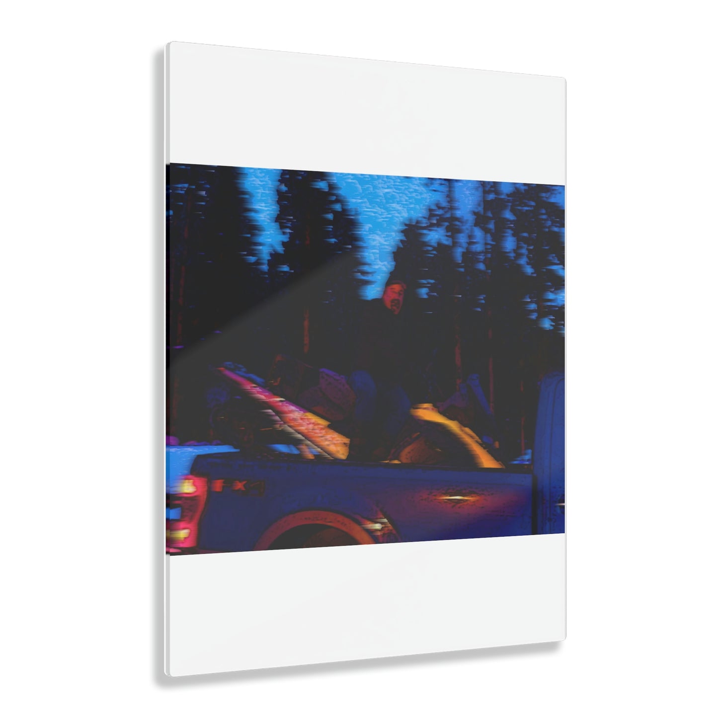 Acrylic Prints ... Two Modes Of Winter Transportation ... "Which One To Drive Next?" ... Choices-Choices-Choices ... Circa 4Jan23 ... Original Works ...
