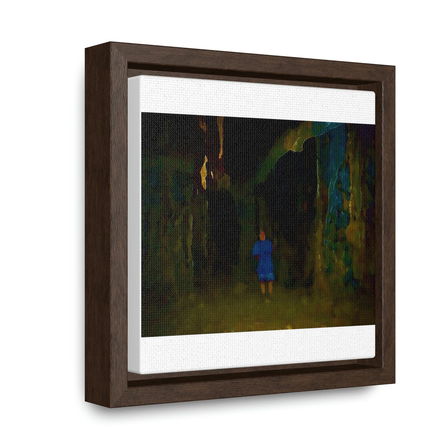 Gallery Canvas Wraps, Square Frame ... Jesuit Philosophy ... "In The Polynesian Banyans ..."