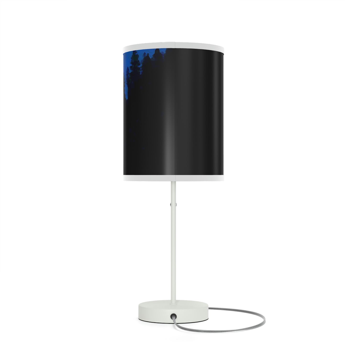 Lamp on a Stand, US|CA plug ... "The Road Home" ...' Over The River & Through The Woods To? ...' ... Moonscape Near Elk City, Idaho ... Original Works ... 5Jan23 ...