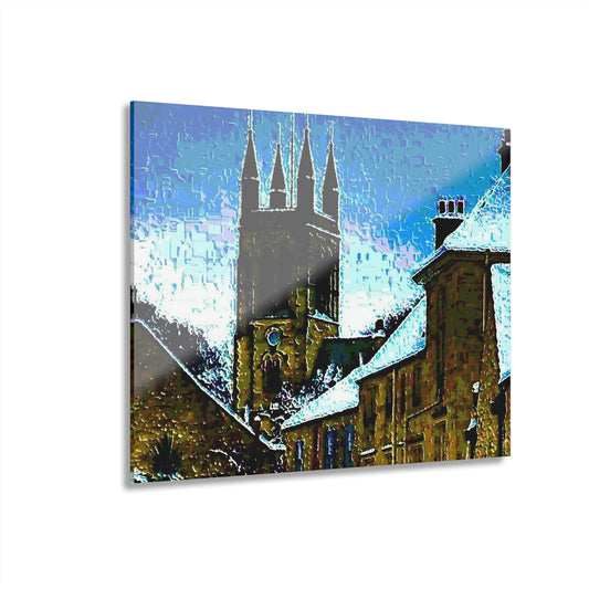 Acrylic Prints (French Cleat Hanging) ... Walikng The Streets & Alleys ... 'Strolling The Canals ... '  ... Original Works  ...