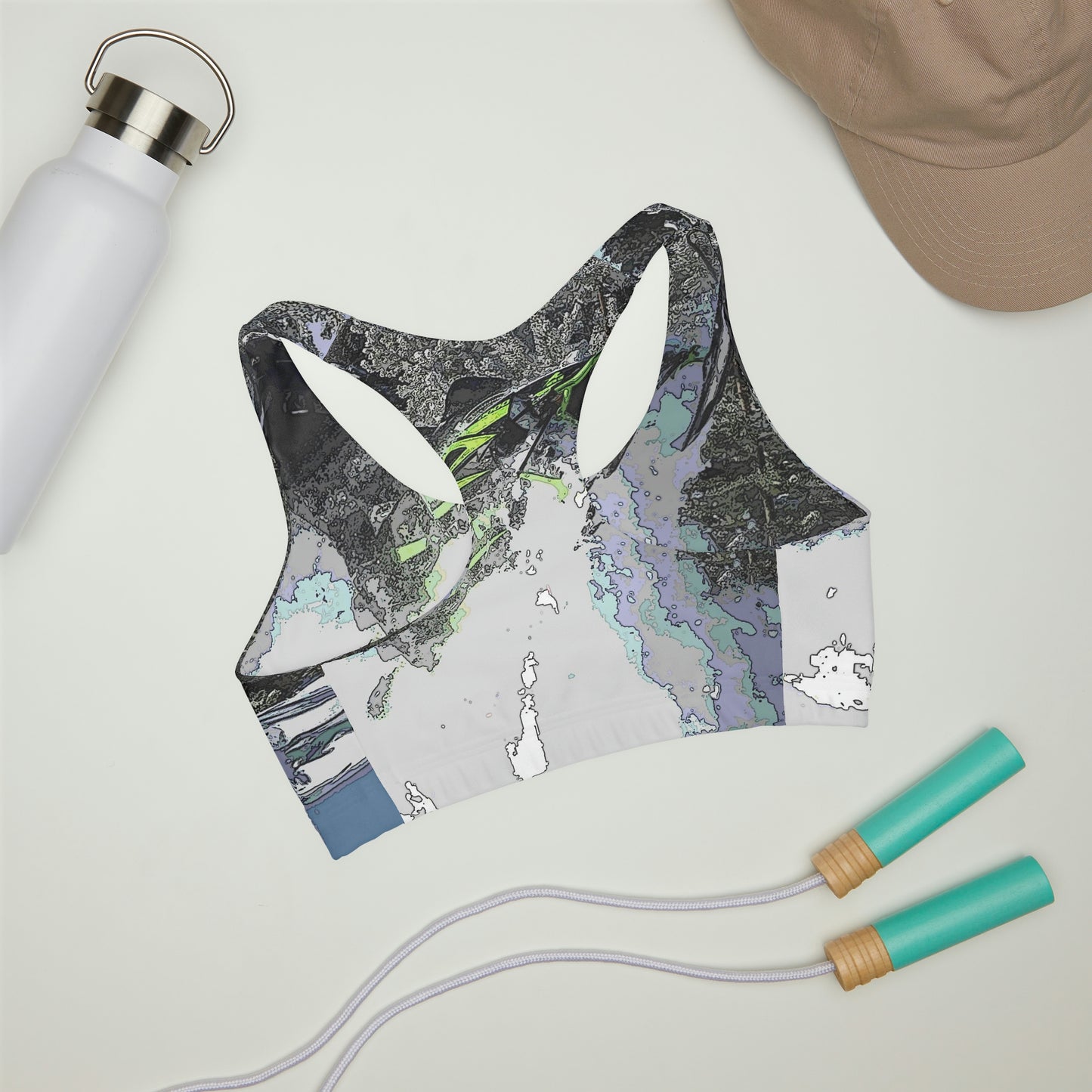 Girls' Double Lined Seamless Sports Bra ... Come Fly With The Professionals ... CIP-Airways ... 'Getting-Er-Done' ... Original Works ... December 2022 ...