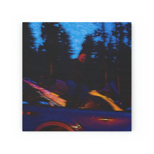Wood Canvas ... Two Modes Of Winter Transportation ... "Which One To Drive Next?" ... Choices-Choices-Choices ... Circa 4Jan23 ... Original Works ...