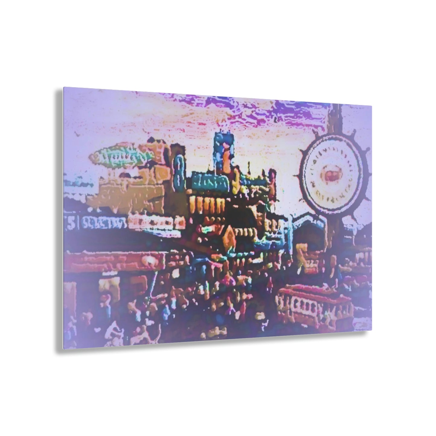 Acrylic Prints ... "No.9 Fishermen's Grotto - Fishermen's Wharf, SF, California" ... Family Archives: 1970's ... Original Works ...