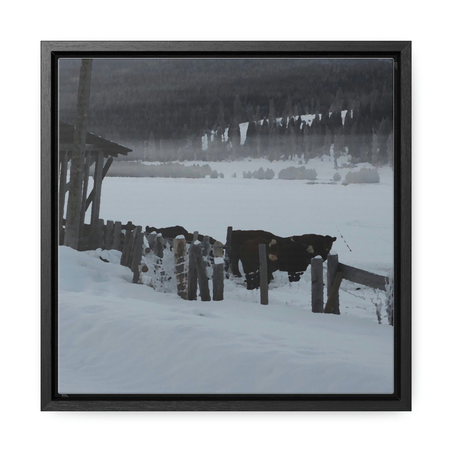 Gallery Canvas Wraps, Square Frame