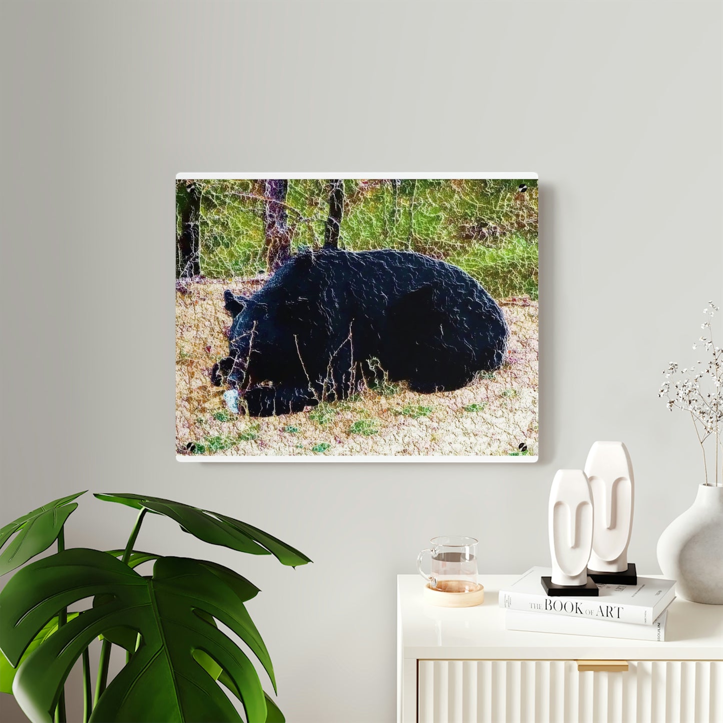 Acrylic Wall Art Panels ... RCY: "Rhett Creek Yogi ... '500 Lbs Of Autumn Season Hunger' ..."  ... September 2022 ... Central Idaho ... Original Works ...