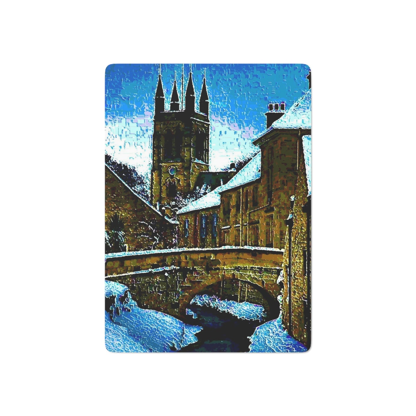 Custom Poker Cards ...  Walikng The Streets & Alleys ... 'Strolling The Canals ... '  ... Original Works  ...