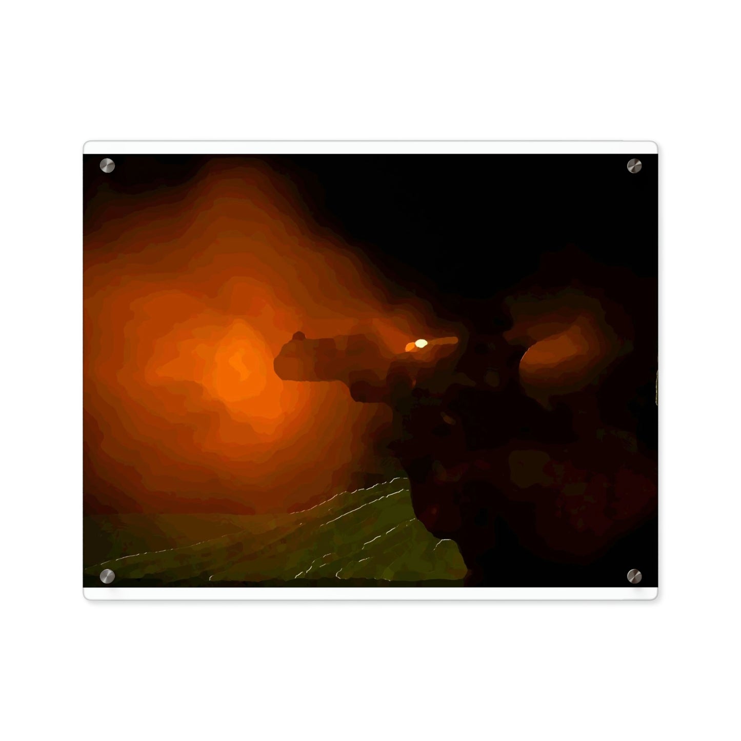Acrylic Wall Art Panels ... Ruger .357 Magnum Early-Morning-Target-Practice ... 'Circa April 2022' ... Original Works ...