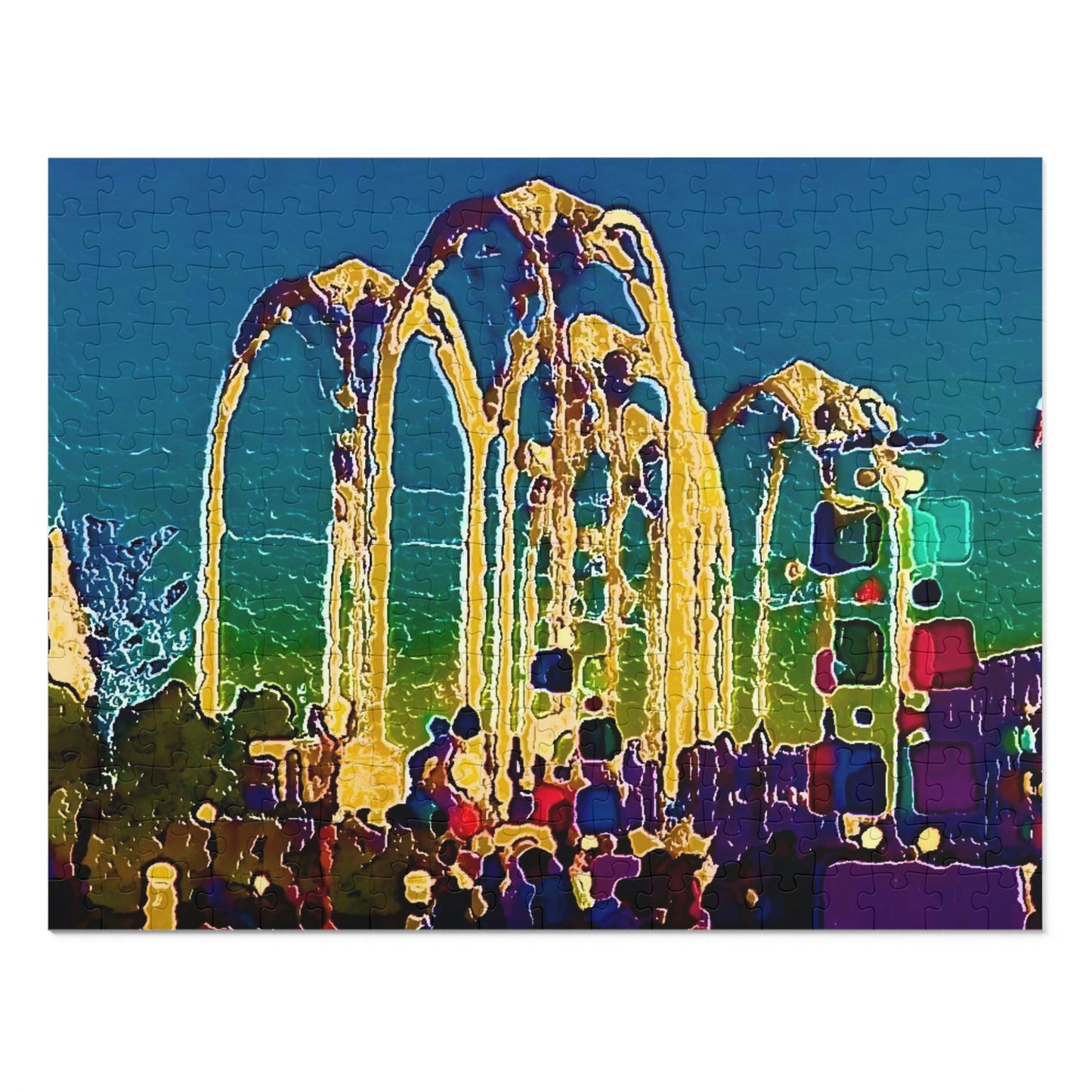 Jigsaw Puzzle (30, 110, 252, 500,1000-Piece) ... "Arches 'Like-No-Other' ... " Seattle World's Fair: 1962. A Family Original ...