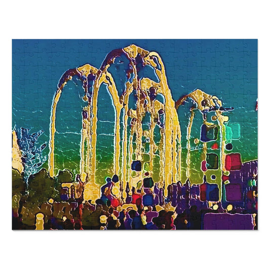 Jigsaw Puzzle (30, 110, 252, 500,1000-Piece) ... "Arches 'Like-No-Other' ... " Seattle World's Fair: 1962. A Family Original ...