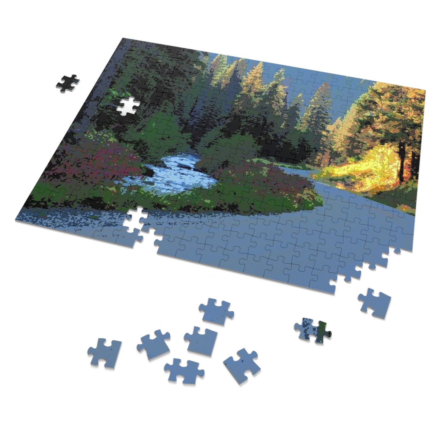 Jigsaw Puzzle (30, 110, 252, 500,1000-Piece) ... Piece-By-Piece ... "Count The Hours & Enjoy The Colors..!" ... Original Works: Phots' Photo: Les Objets D'Art ...