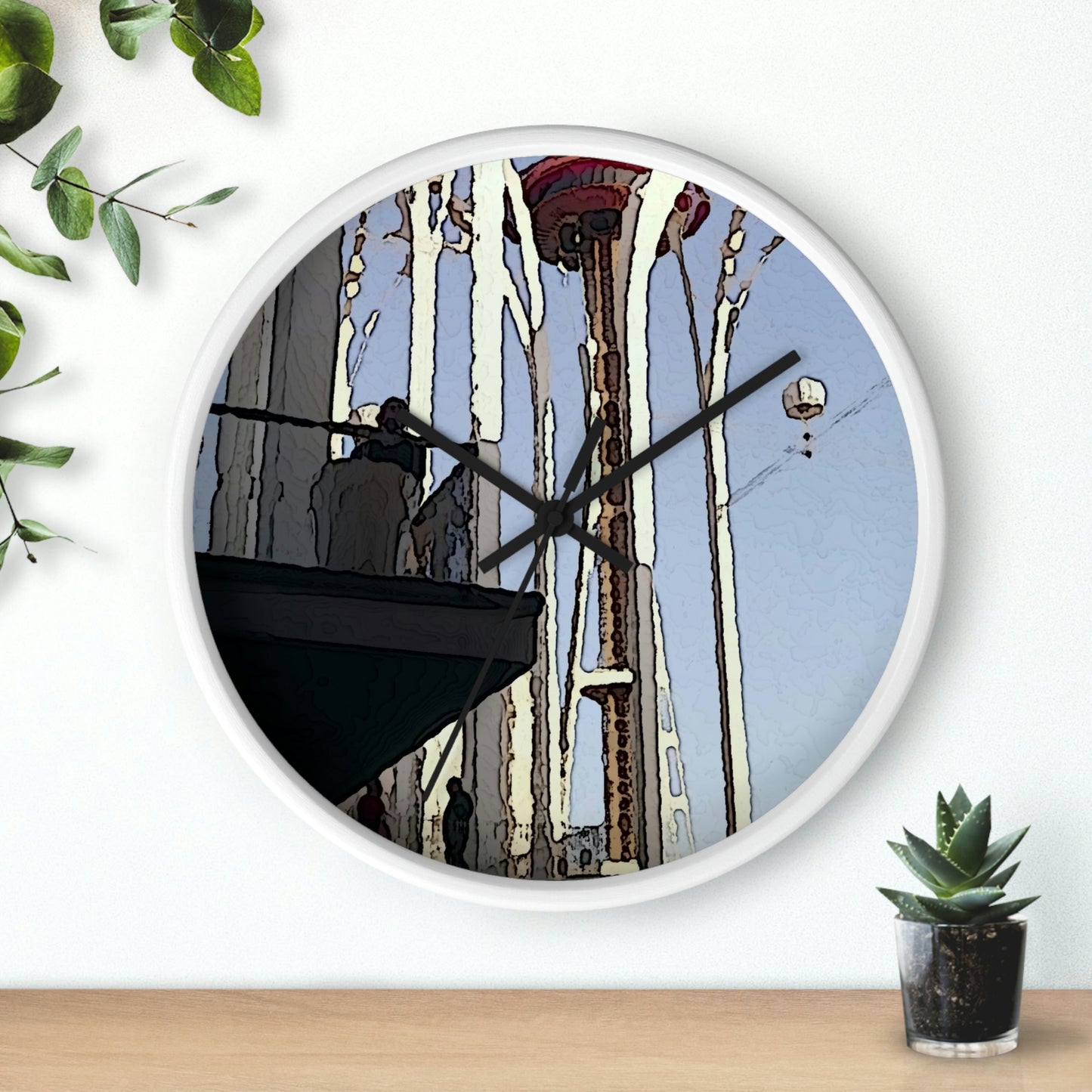 Wall clock ... "Seattle's World Fair ... 'A Family Favourite' ..." Original Works ...